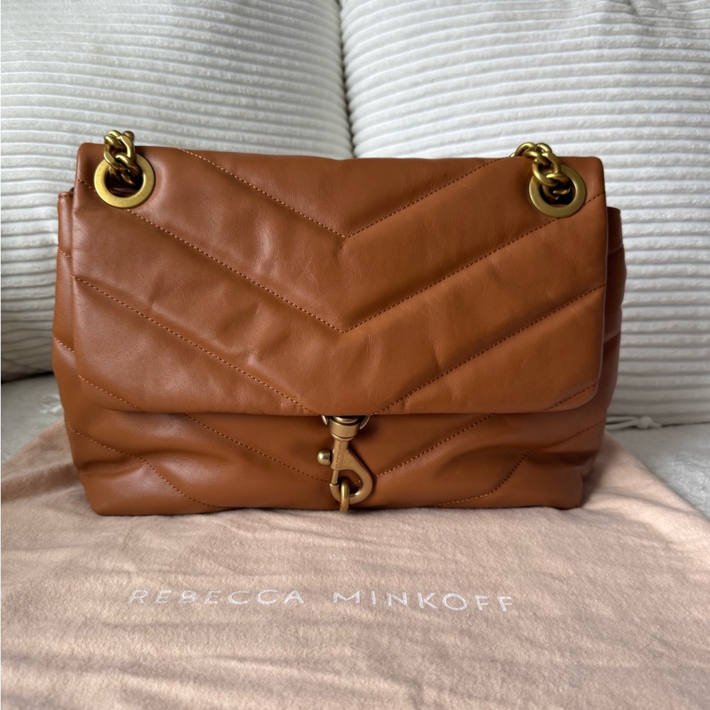 Rebecca Minkoff Edie Quilted Leather Shoulder Bag
